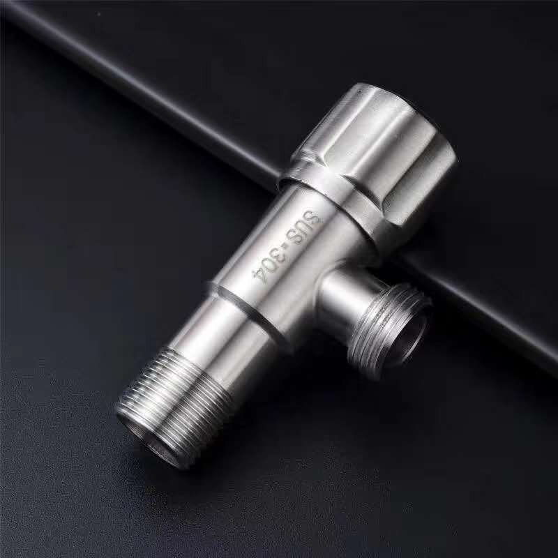 Nice Quality China Manufacture Bathroom Faucet Accessories Chrome in Wall Brass Stop 1/2 Angle Valve