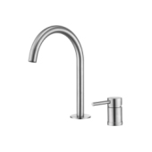 304 Stainless Steel Taps Wall Mounted Flexible Hose Basin Mixer Nickel Brushed Cold Water Kitchen Faucet Cold Water Kitchen Faucet Chrome Finish