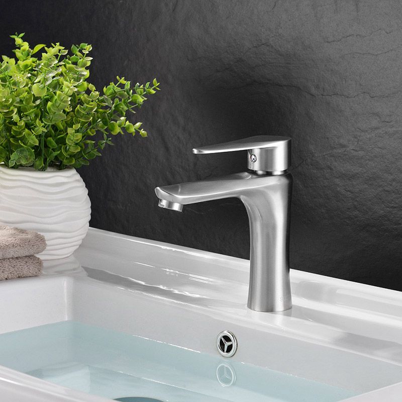 Hot and Cold Stainless Steel Single Lever Mixer Tap