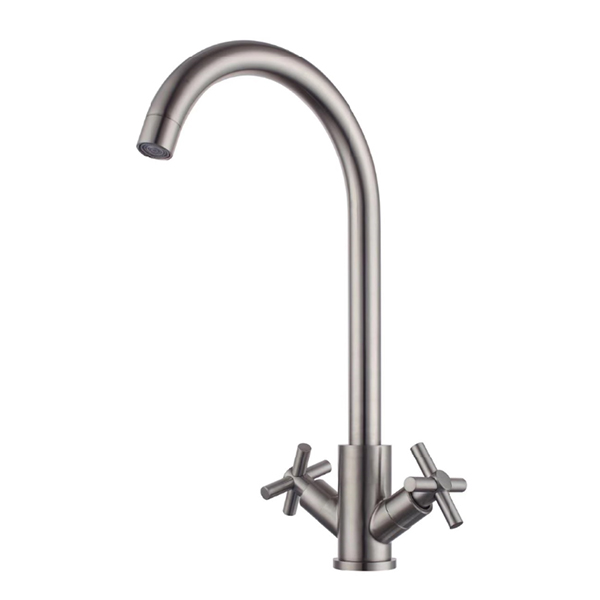 Gooseneck Cold and Hot Kitchen Mixer Faucet