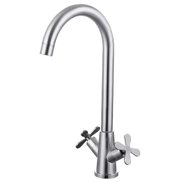 SUS304 Single Hole Cold And Hot Kitchen Faucet