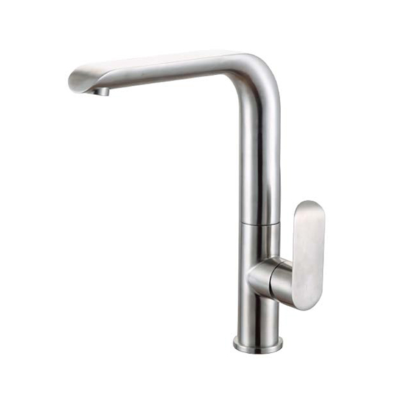 Brass Single Handle Deck Mounted Kitchen Faucet