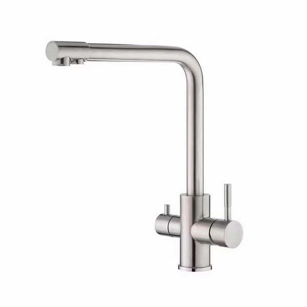 Hot and Cold Water Mixing Kitchen Faucet