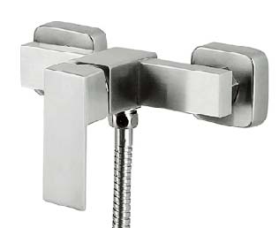 Single quadrate function shower faucet