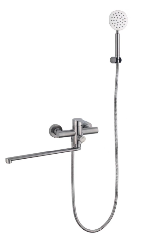 Two-function Round shower faucet Extension pipe