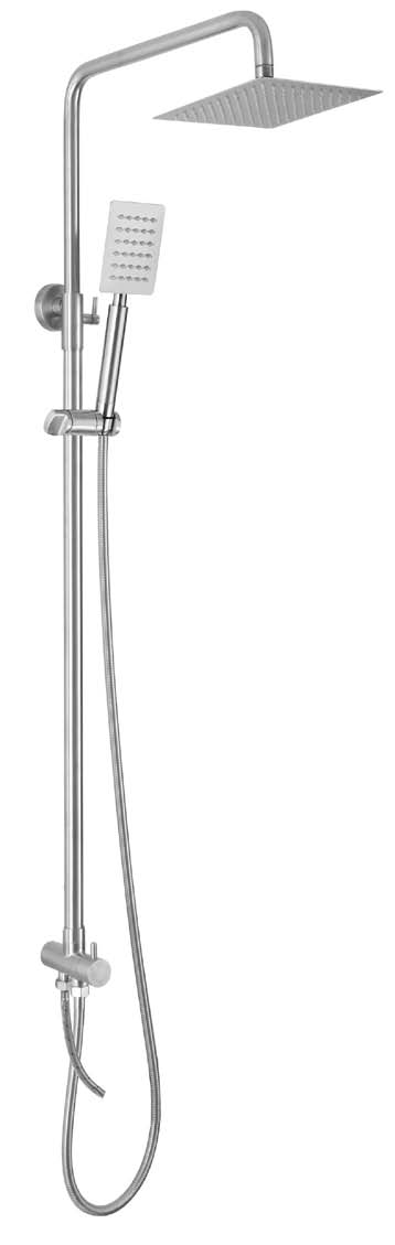 Exposed Three-function shower set