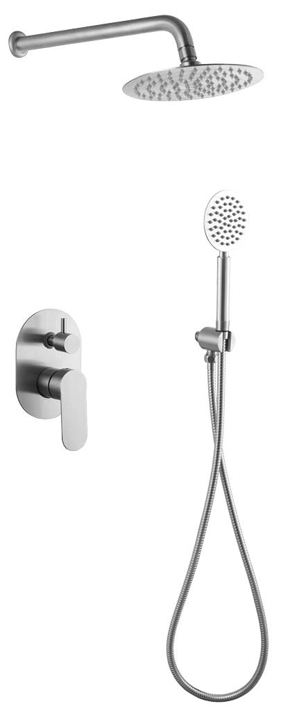 Two-function shower faucet