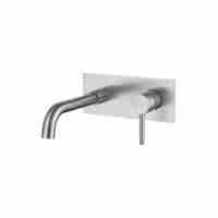 Stainless Steel Wall Mounted Faucets for Bathroom Walls