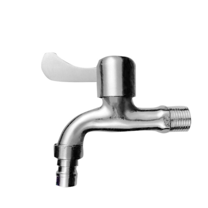 Brass Forged Nozzle Bibcock Water Taps Chrome Polished Bibcock Faucet