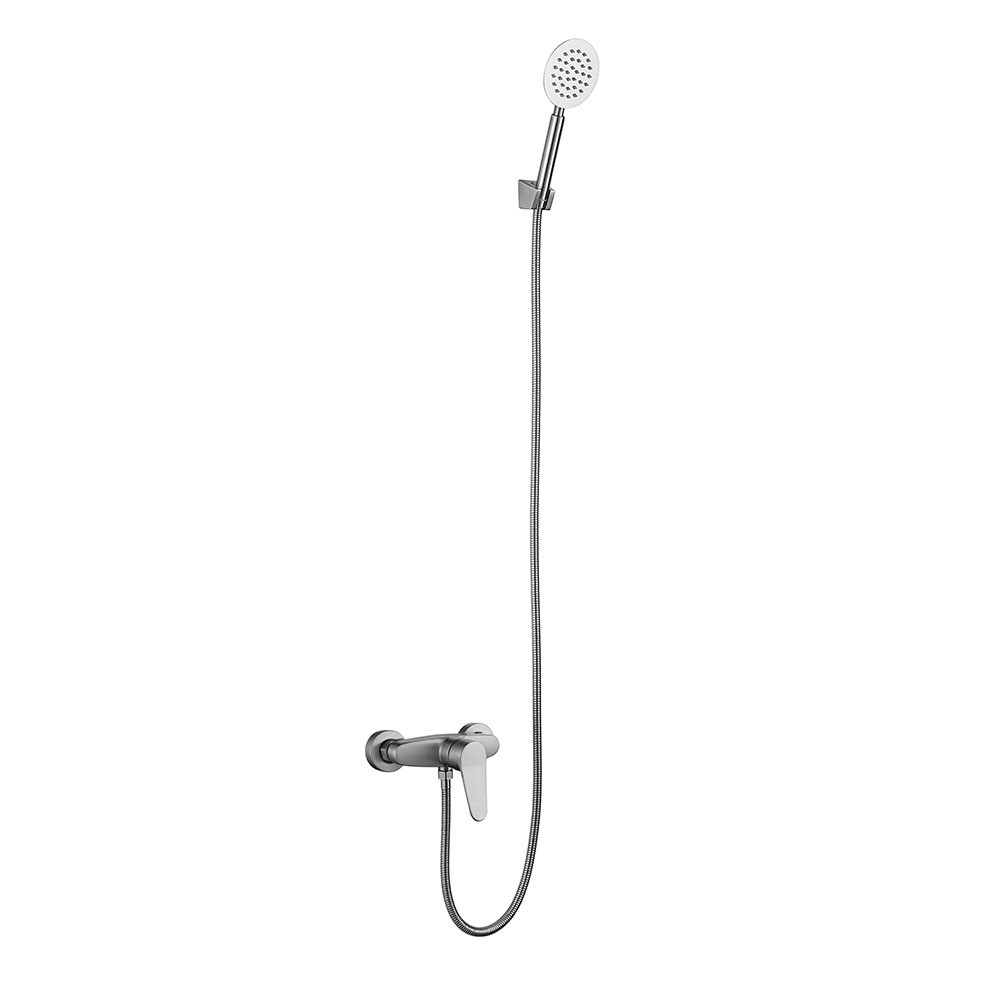 Modern Handheld Ceramic Spool Bathroom Thermostat Brass Bath Exposed  Shower Faucet