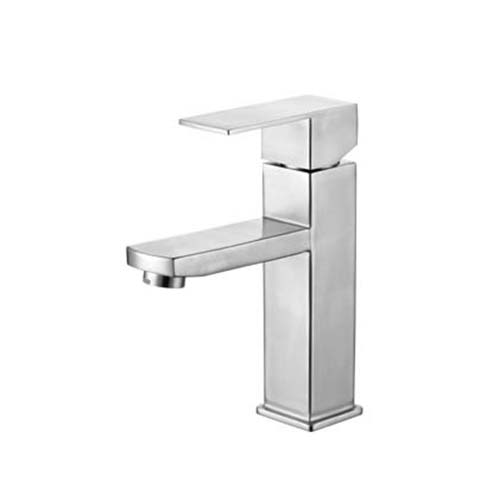 Square Single Lever Basin Mixer