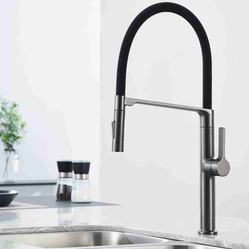 Anti cheap water hot and cold washing sink magnetic suction pull kitchen faucet