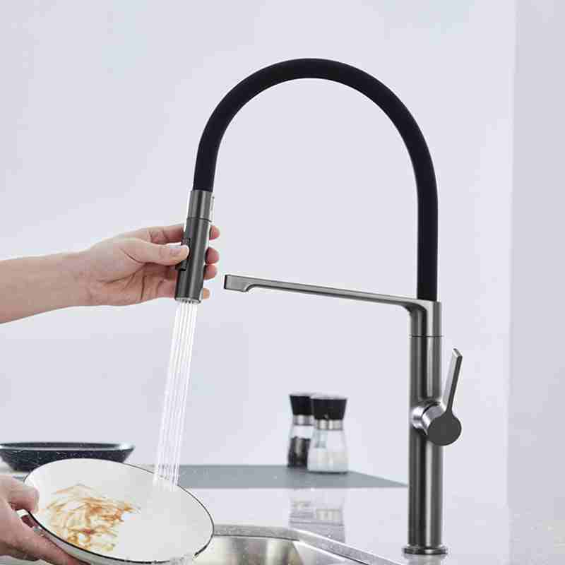 Anti cheap water hot and cold washing sink magnetic suction pull kitchen faucet